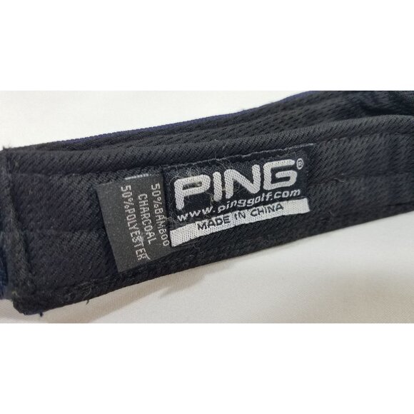 Ping G15 Navy Blue Golf Visor Hat Adjustable Strap Embroidered Logo - Picture 6 of 10